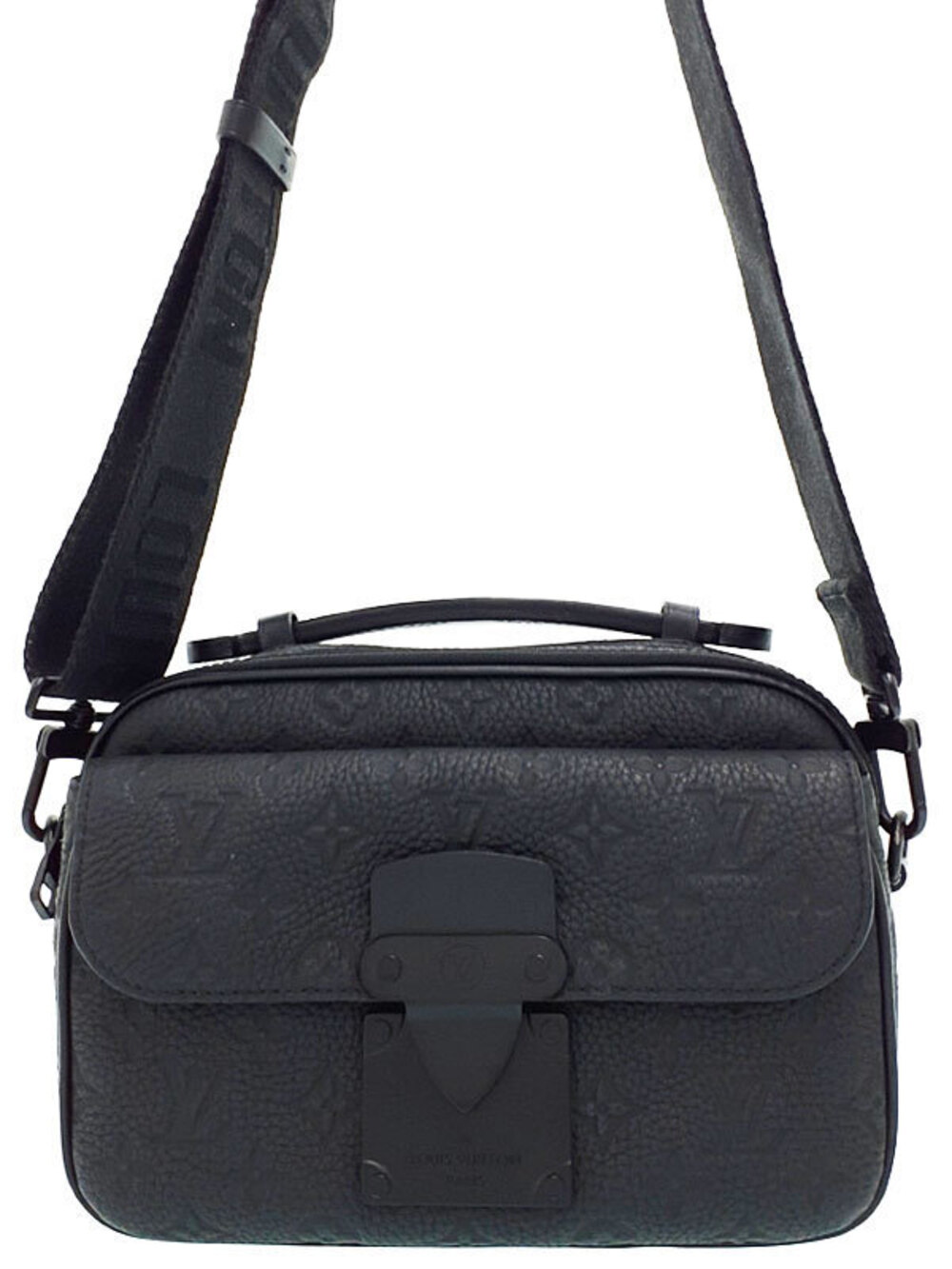Louis Vuitton Taurillon Monogram Lock Messenger Bag